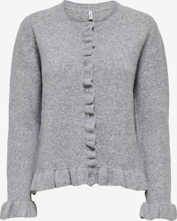 ONLY Cardigan 'ONLRIMA' i grå: forside