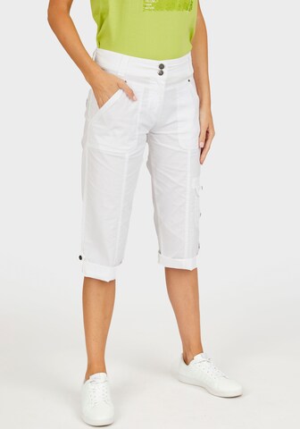 Navigazione Loose fit Pants in White: front