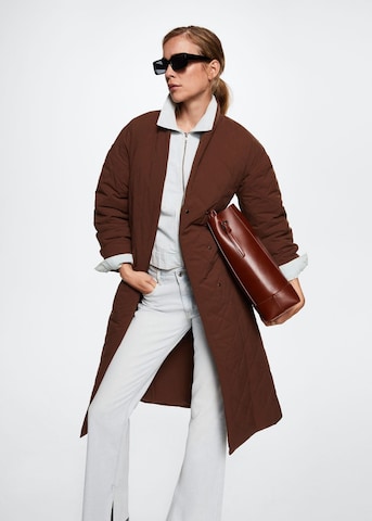 Manteau d’hiver 'Verdure' MANGO en marron