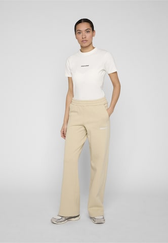 Wide leg Pantaloni 'Anni' di Pegador in beige: frontale