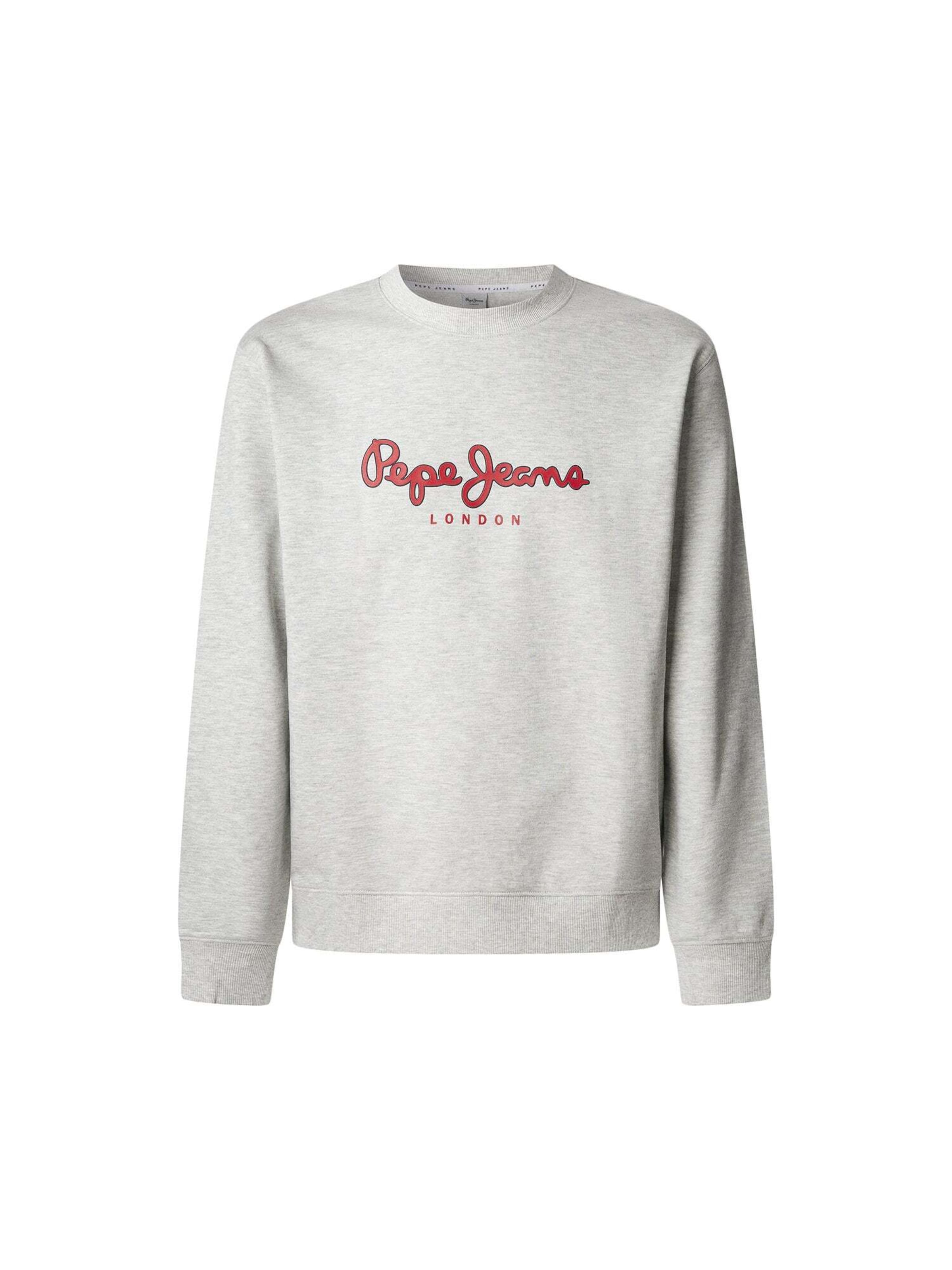 Sweat-shirt 'Duke' Pepe Jeans en gris : devant