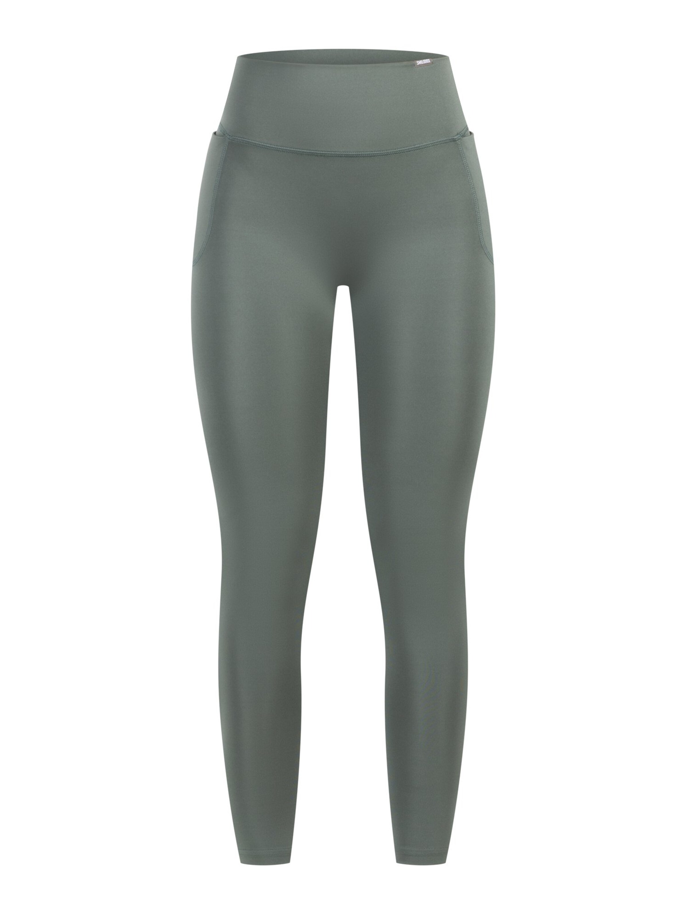 Smilodox Leggings with Pockets ' Kelsy ' in Grün: Vorderseite