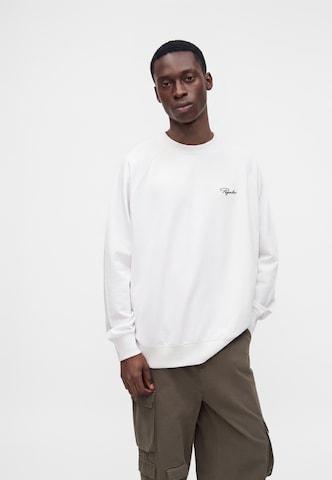 Pegador - Sudadera 'SIGNAR' en blanco