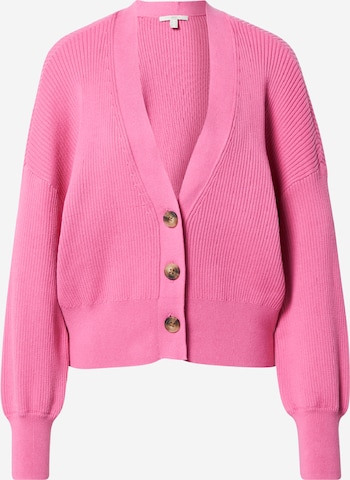 ESPRIT Knit Cardigan in Pink: front