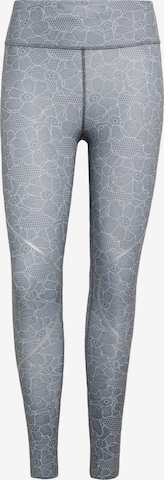 Skinny Pantalon de sport ADIDAS BY STELLA MCCARTNEY en gris : devant