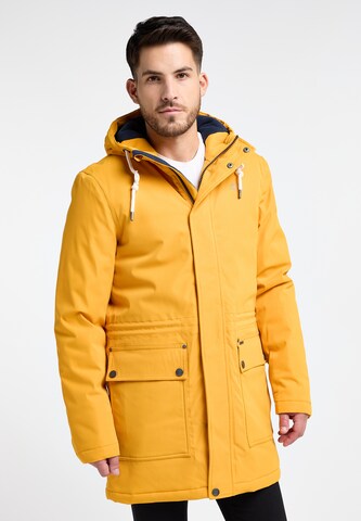 ICEBOUNDTehnička jakna 'Arctic' - žuta boja: prednji dio