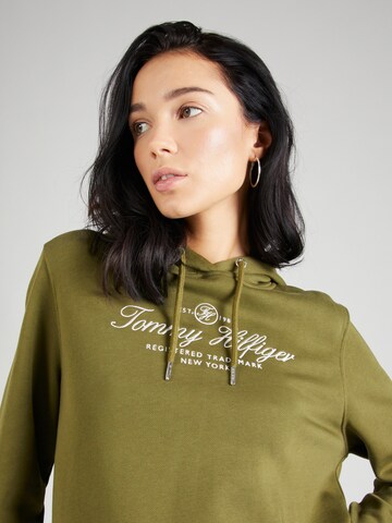 Sweat-shirt TOMMY HILFIGER en vert