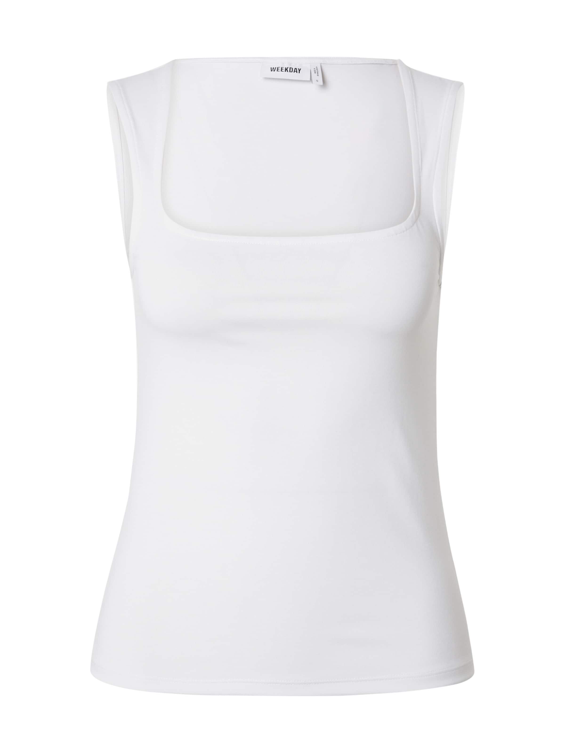 balts WEEKDAY Topiņš 'Antonia': no priekšpuses