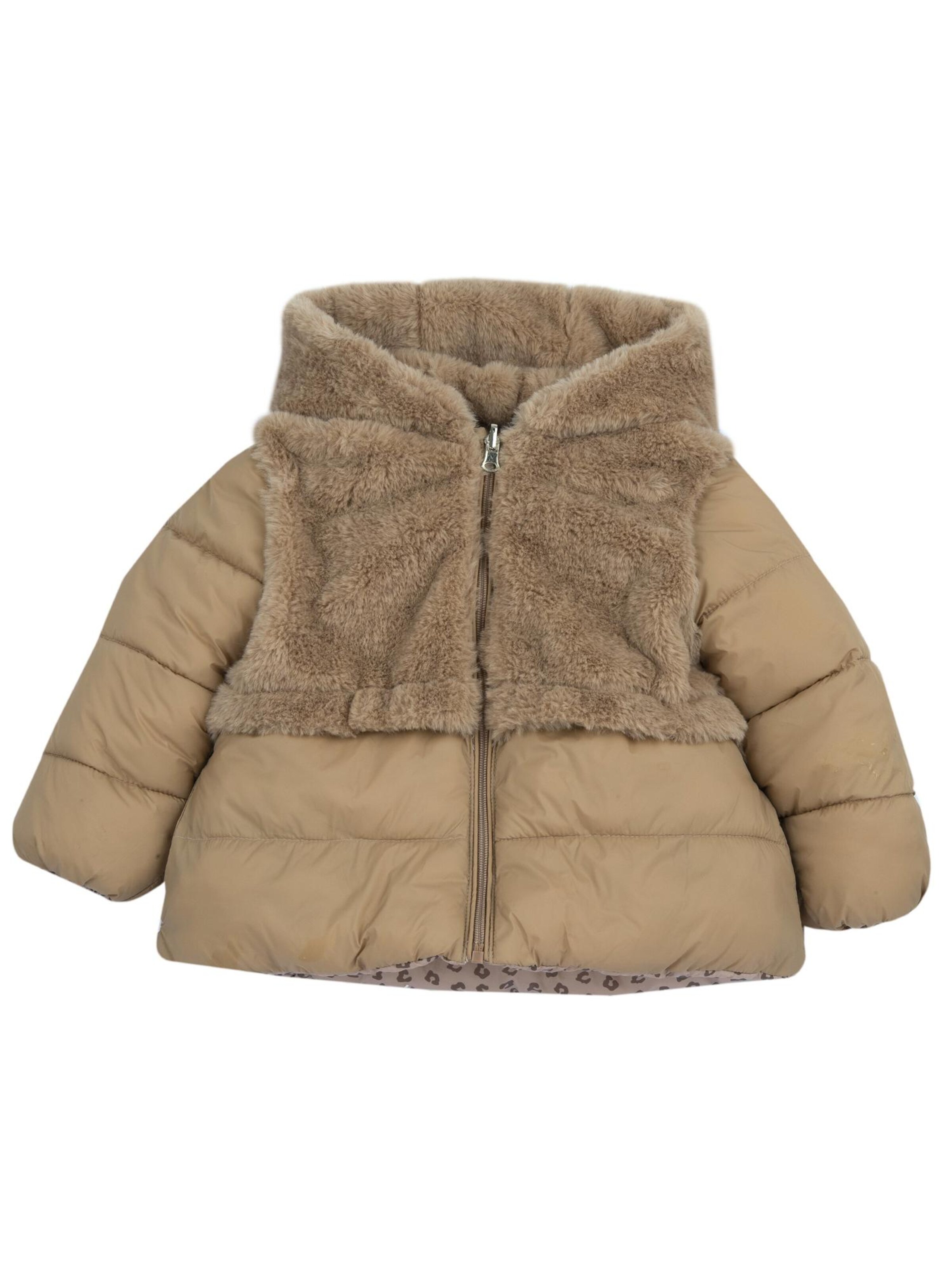 Chicco Vinterjakke i brun: forside