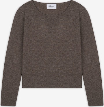 JUST CASHMEREPulover 'Vivian' - smeđa boja: prednji dio