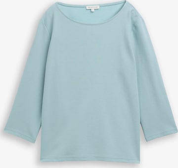 T-shirt TOM TAILOR en vert : devant