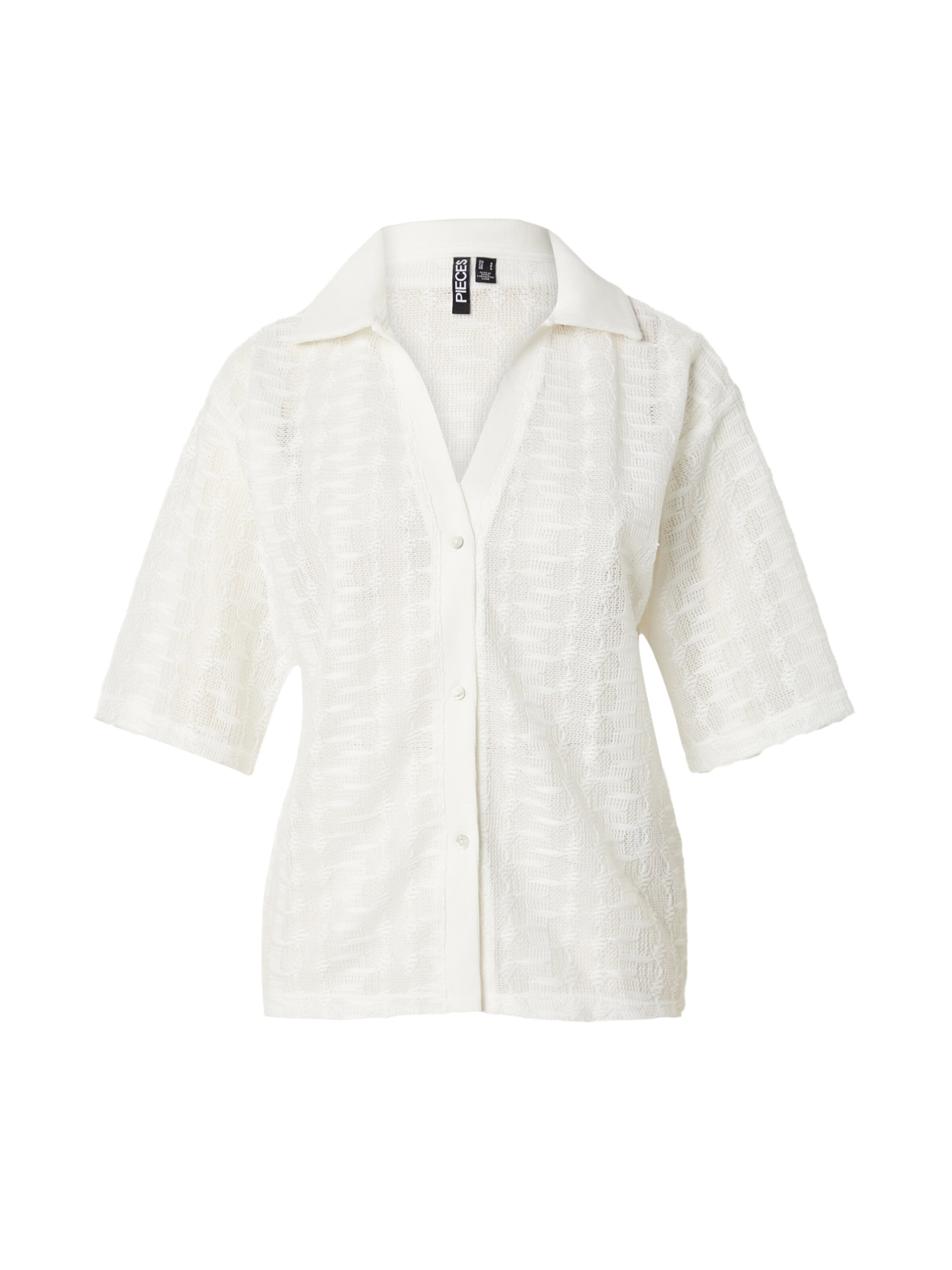 PIECES Blouse 'PCLADY' in White: front