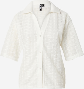 PIECES Pusero 'PCLADY' värissä valkoinen: etupuoli