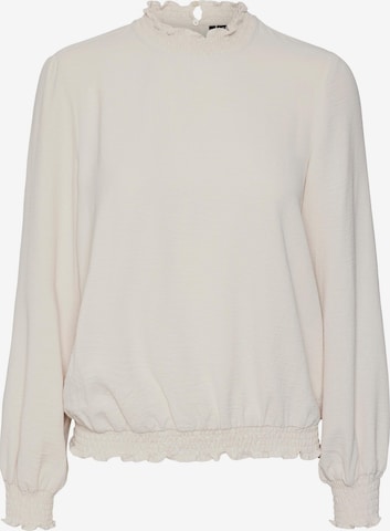 VERO MODA Blouse 'ALVA' in Grijs: voorkant