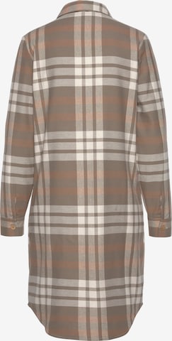 LASCANA Shirt Dress in Brown