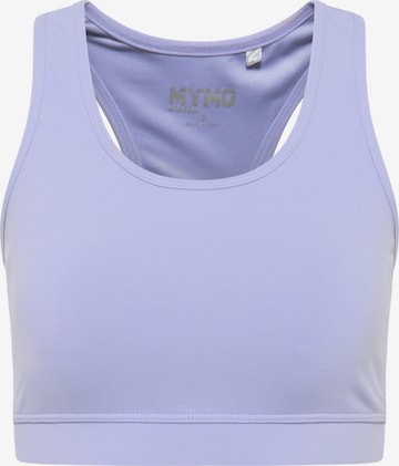 myMo ATHLSR Sports Top in Purple: front