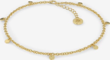 SERASAR Bracelet 'Coin' in Gold: front
