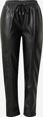 Regular Pantaloni de la Dorothy Perkins pe negru: față