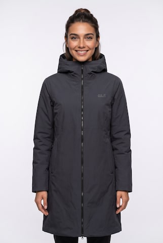 JACK WOLFSKIN Outdoormantel in Blau: Vorderseite