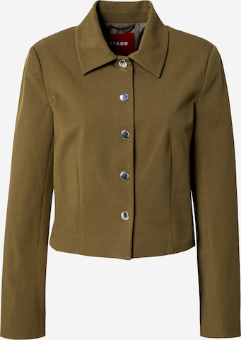 Staud Välikausitakki 'MARINO' värissä vihreä: etupuoli