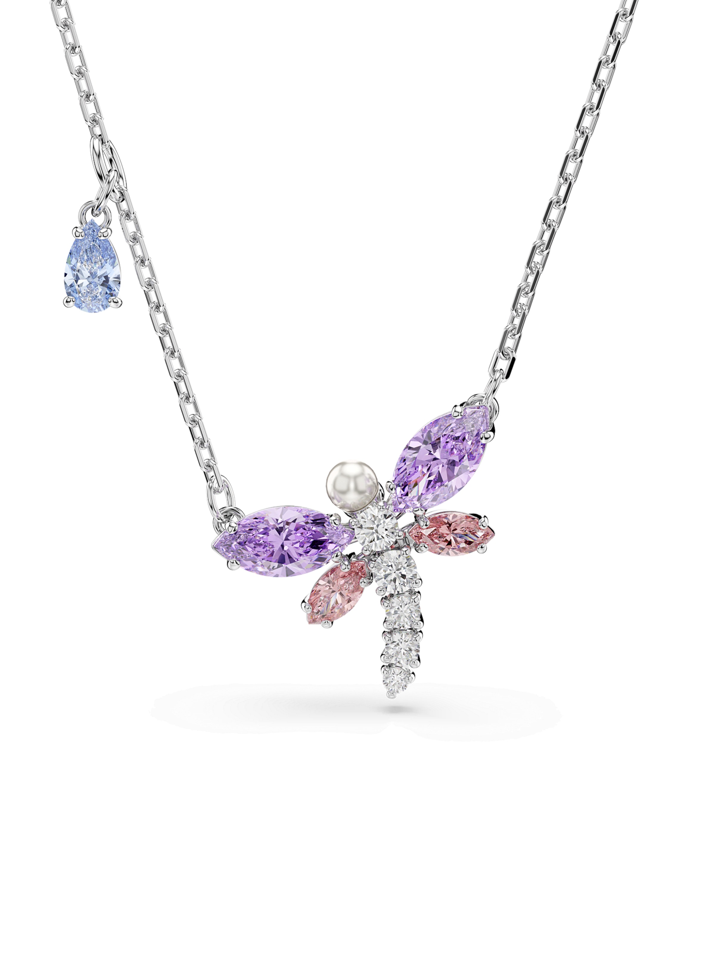 Swarovski Řetízek – stříbrná