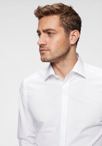OLYMP Regular Fit Businesshemd in Weiß