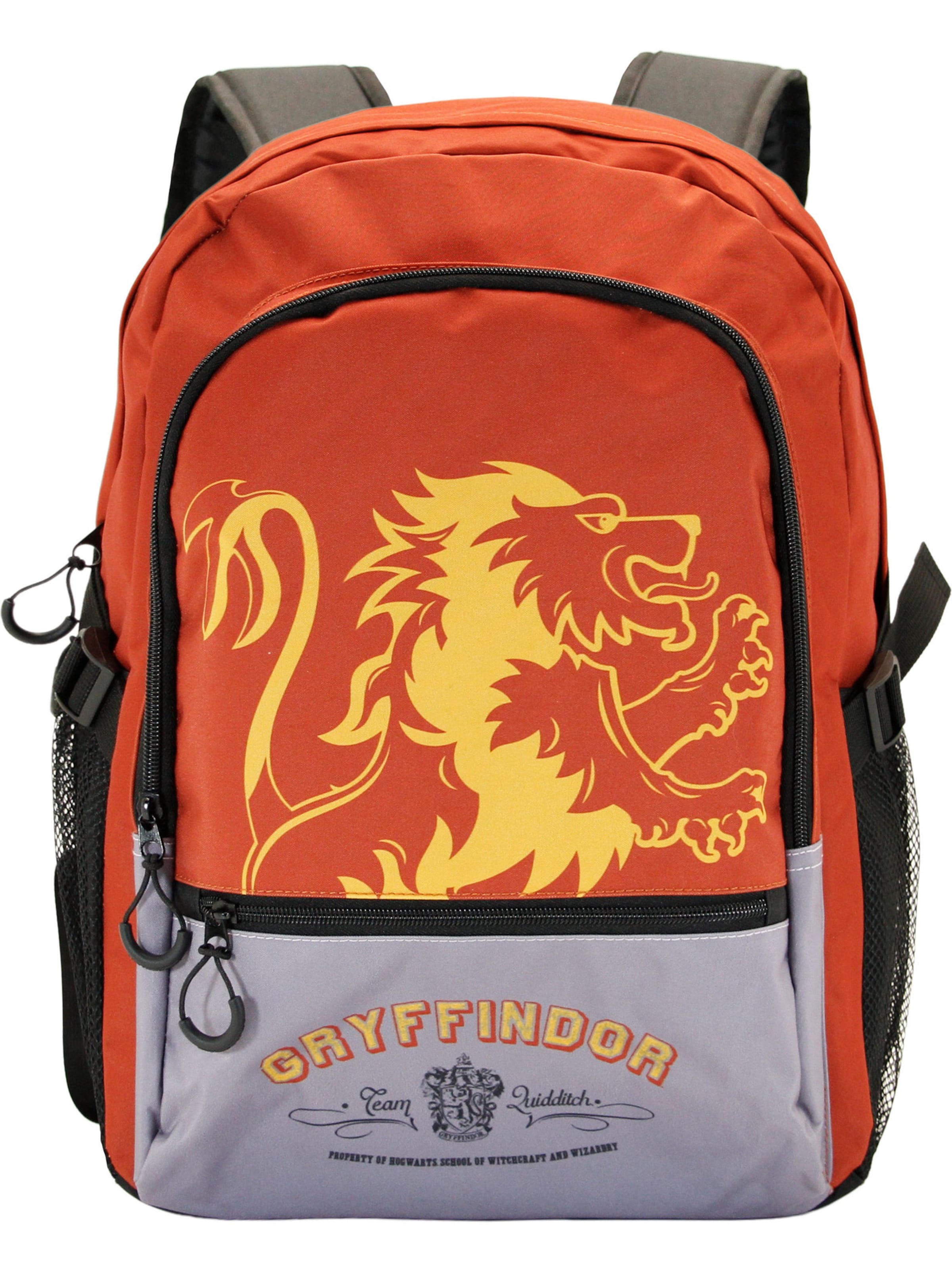 Zaino 'Harry Potter Gryffindor-FAN Fight' di Warner Bros. in rosso: frontale