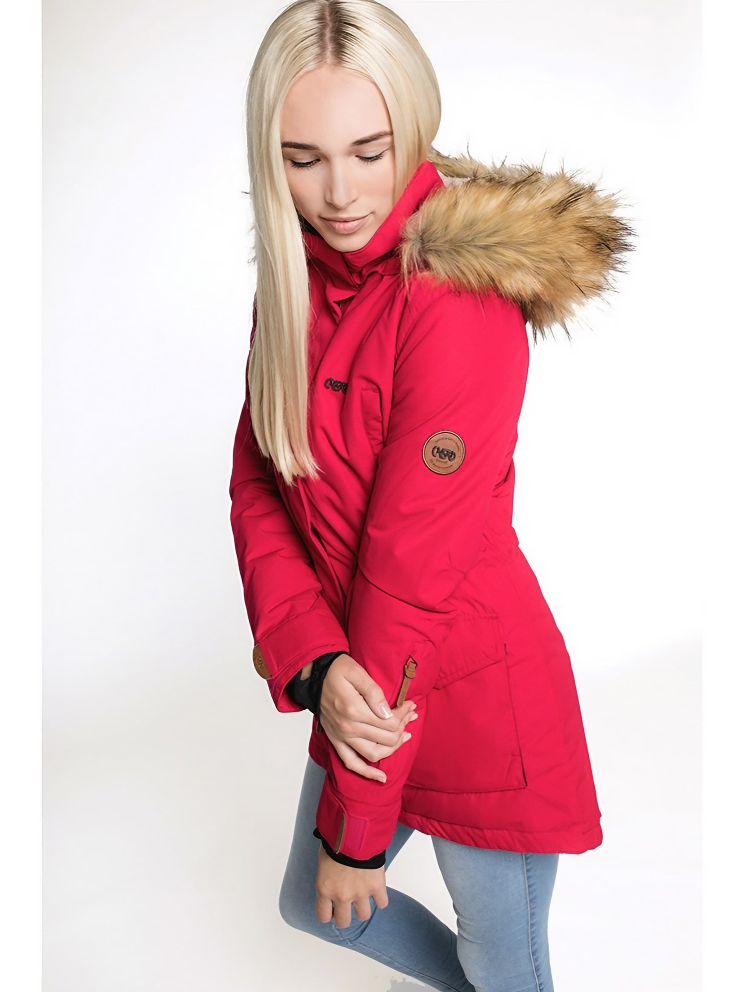Giacca invernale 'FLORA CNSRD' di CNSRD in rosso
