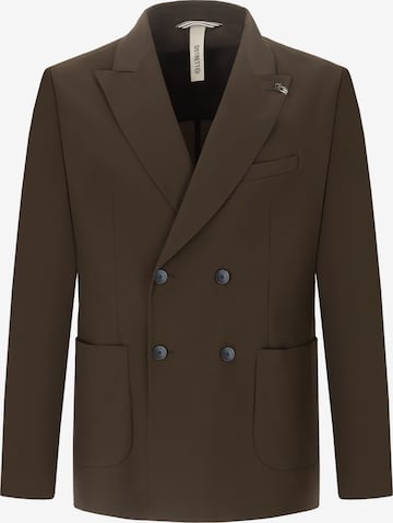 Veste de costume Distretto12 en marron : devant