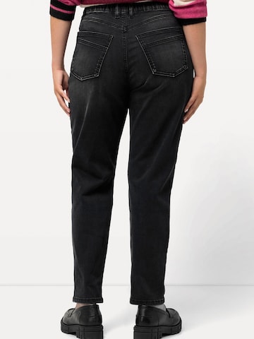 Ulla Popken Tapered Jeans in Grey