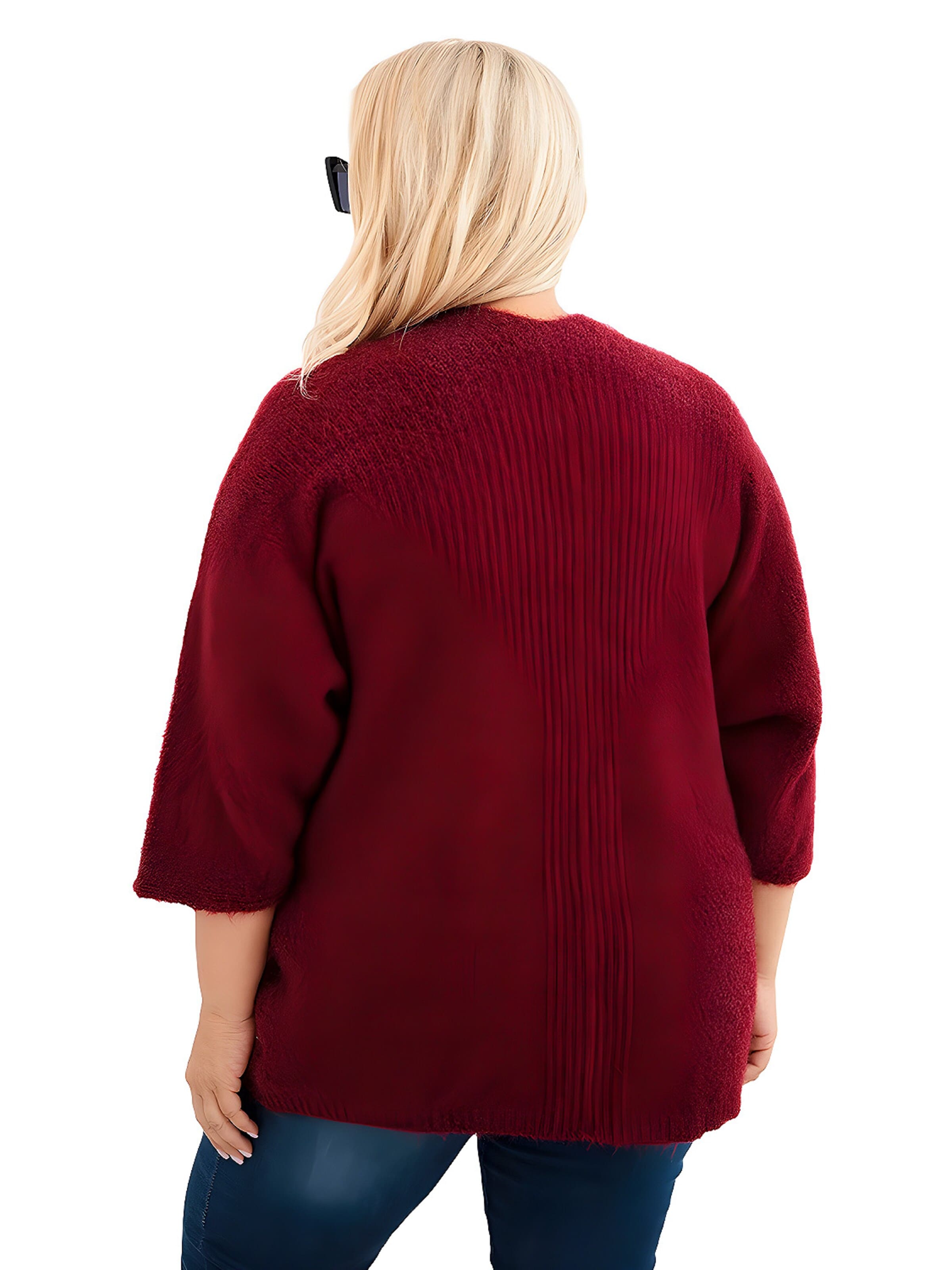 Lumera Kardigan 'Vera' – červená