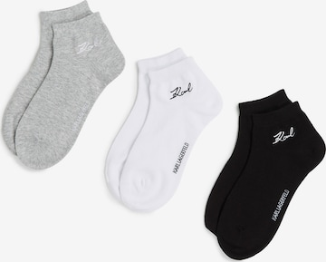 pilka Karl Lagerfeld Kojinės: priekis