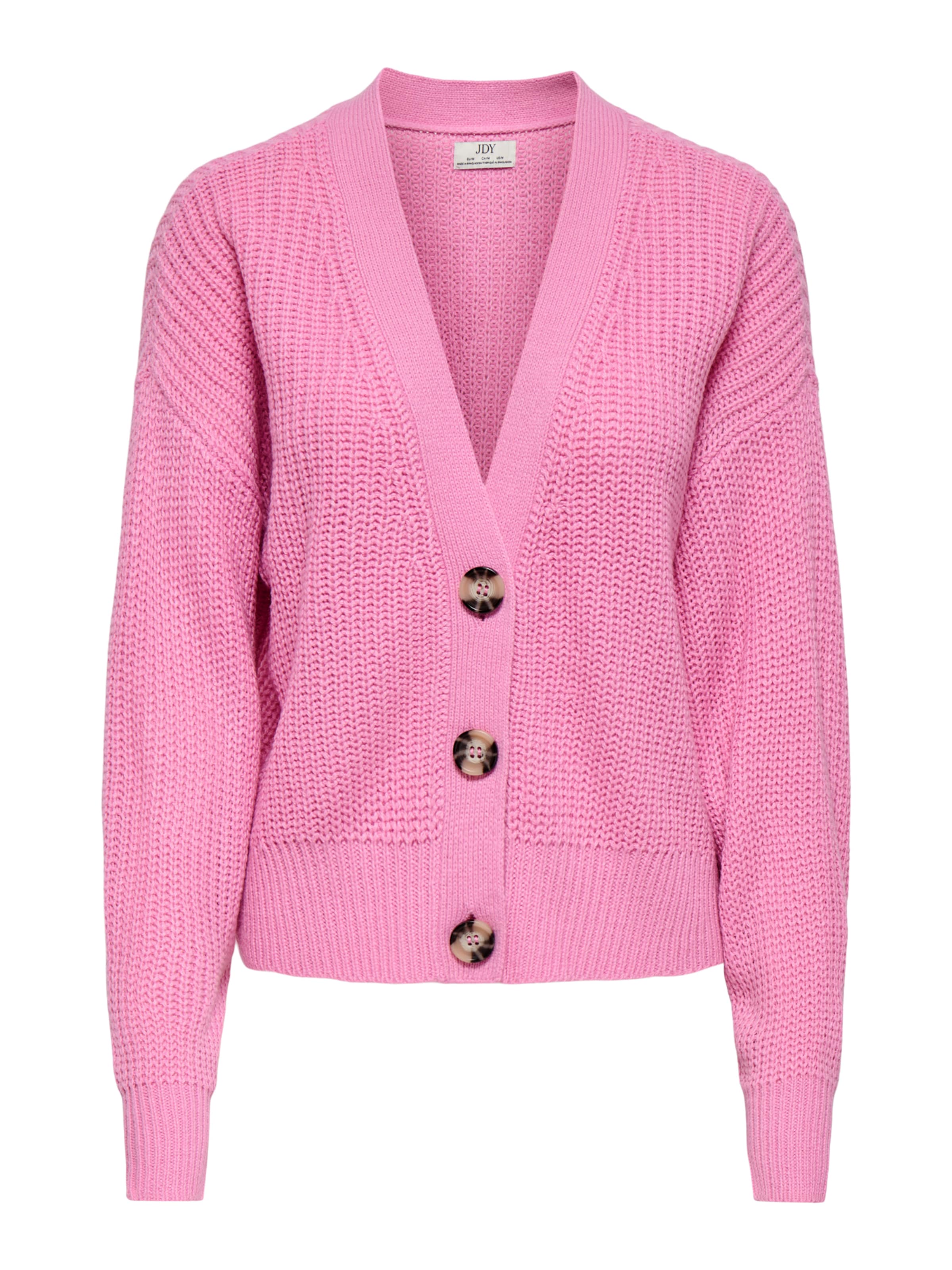 JDY Kardigán 'JDYJUSTY' - Ružová: predná strana