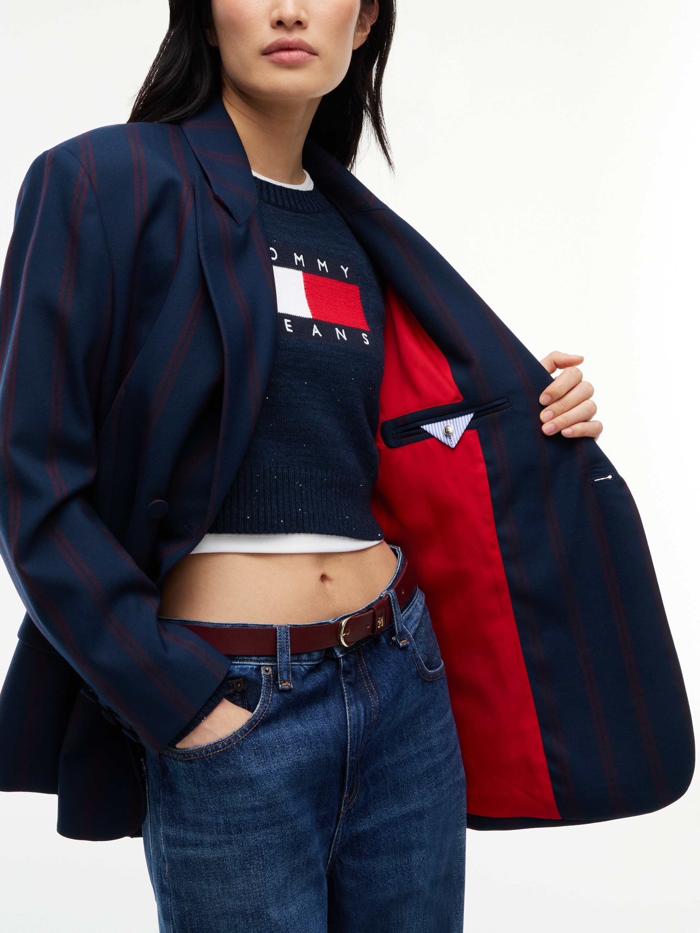 Tommy Jeans Blazers in Blauw