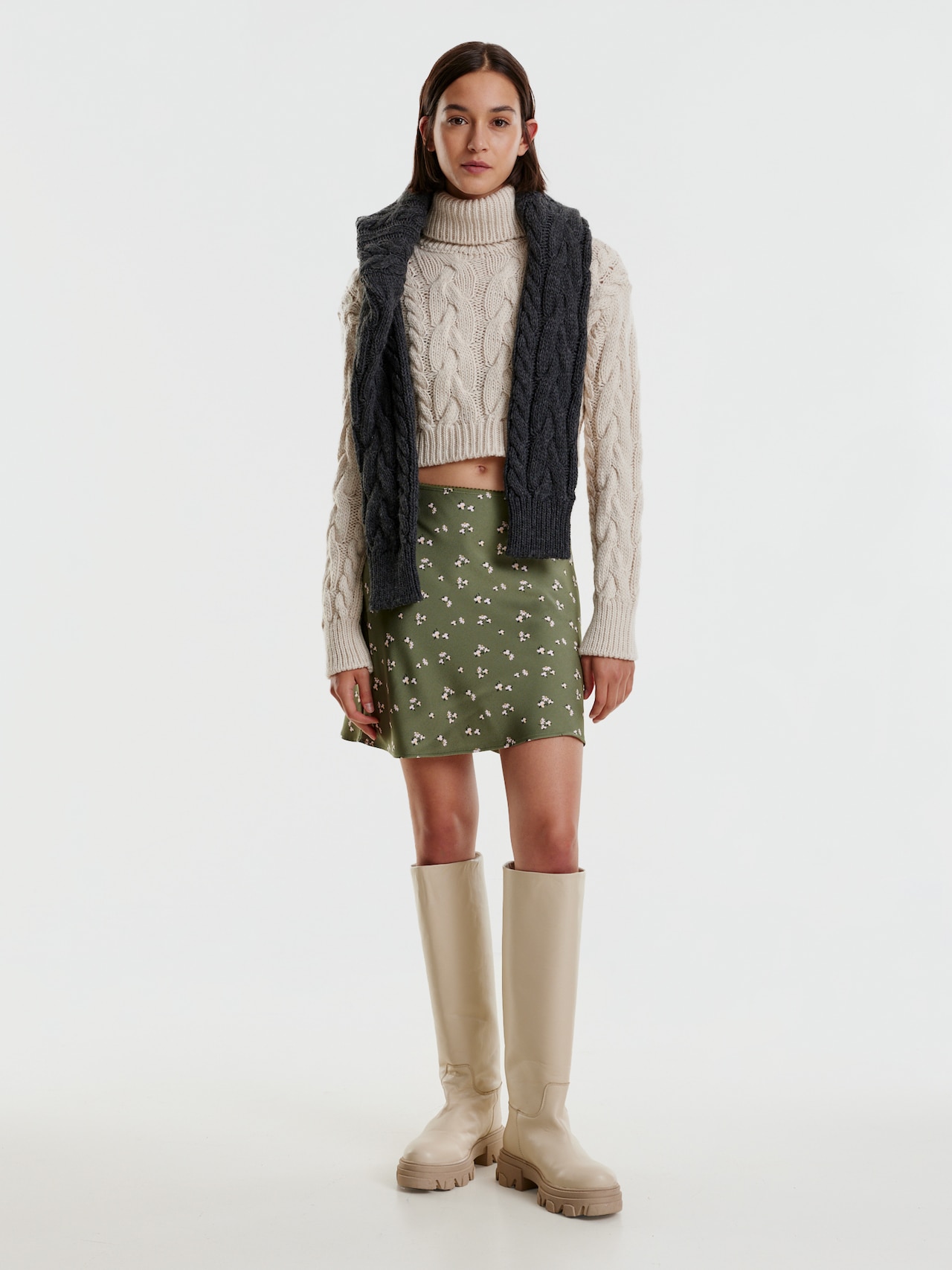 EDITED Nederdel 'Danna' khaki