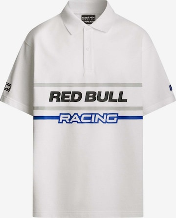 Red Bull Racing x Pepe Jeans Poloshirt 'Red Bull Racing x Pepe Jeans' in Weiß: Vorderseite