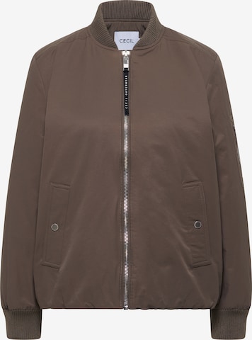 CECIL Between-Season Jacket in Brown: front