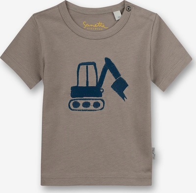 SANETTA Shirt in navy / schlammfarben, Produktansicht