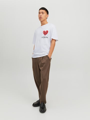 JACK & JONES Bluser & t-shirts 'Keith Haring' i hvid