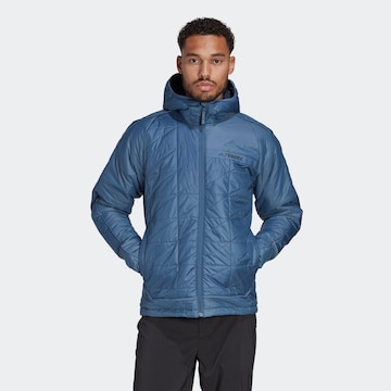 Veste outdoor ADIDAS TERREX en bleu : devant