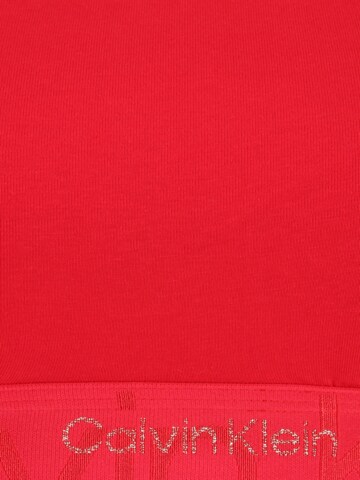 Calvin Klein Underwear Õlapaelteta topp Rinnahoidja, värv punane