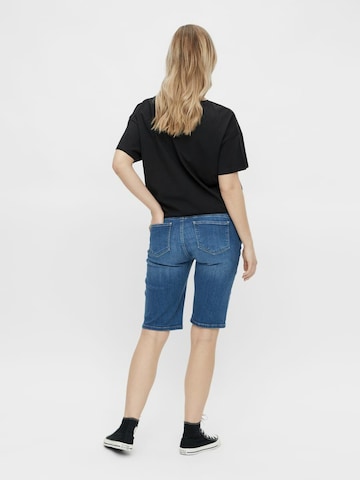 MAMALICIOUS Slimfit Jeans 'Fera' in Blauw