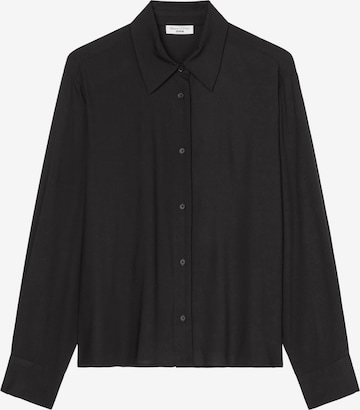 Camicia da donna di Marc O'Polo DENIM in nero: frontale