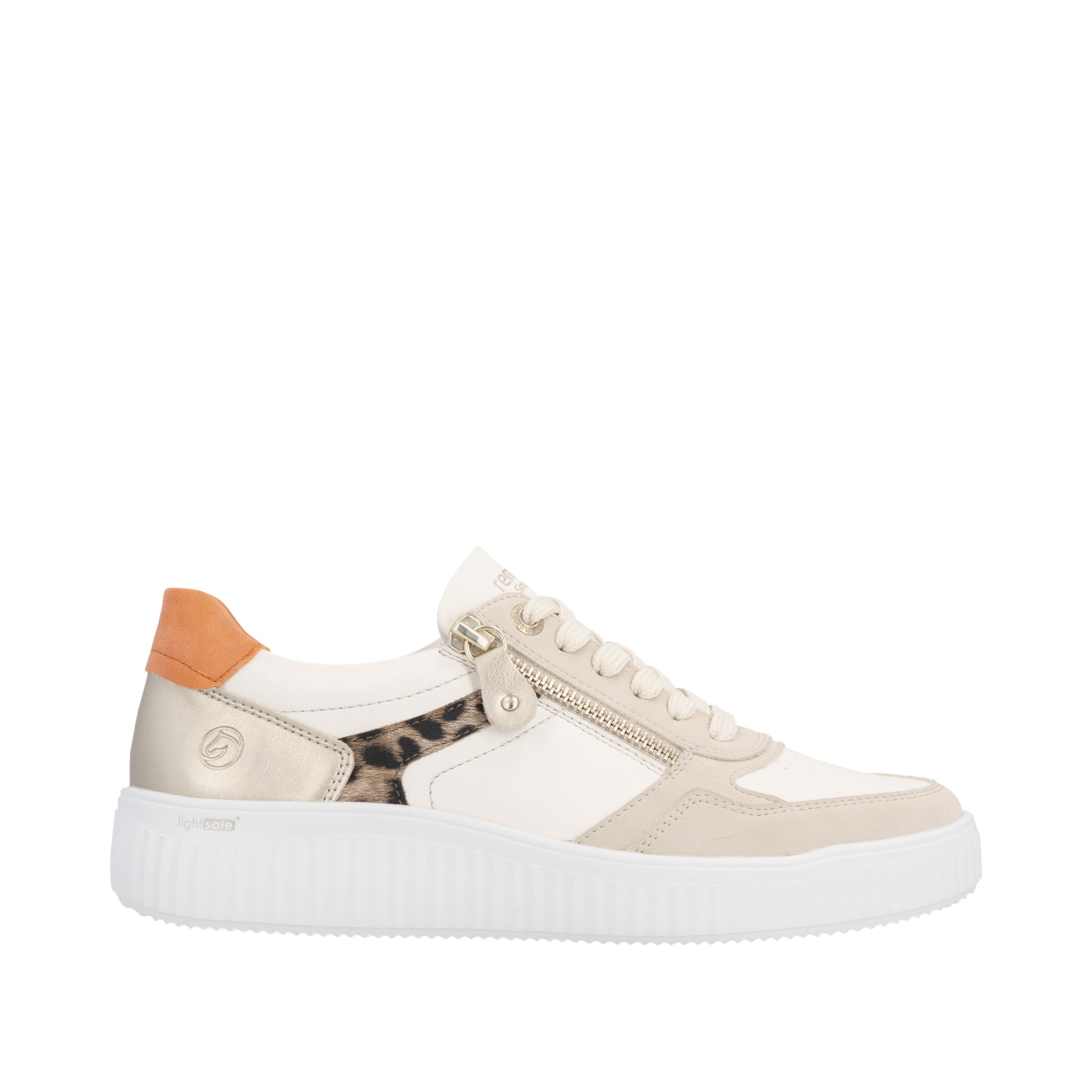 Sneaker bassa di REMONTE in beige: frontale