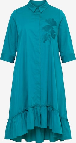 Ulla Popken Shirt dress in Blue: front