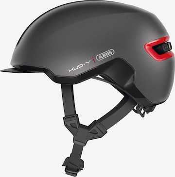 ABUS Helmet 'HUD-Y' in Black: front