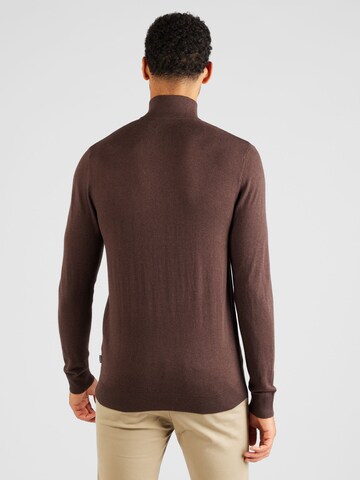 JACK & JONES - Pullover 'Emil' em castanho