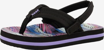 REEF Sandals 'Little Ahi' in Black