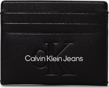 Calvin Klein Jeans Etui in Zwart: voorkant
