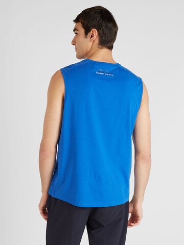 T-Shirt CAMP DAVID en bleu